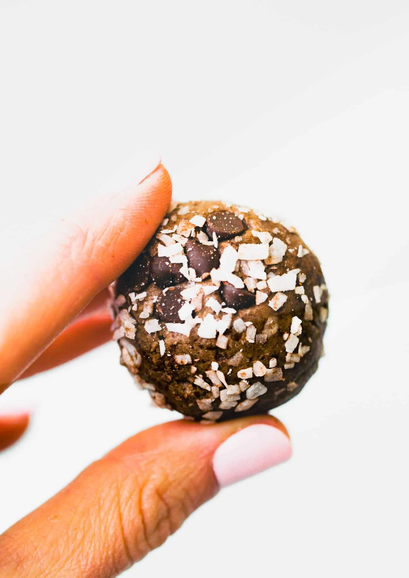 Coconut Chocolate Protein Balls