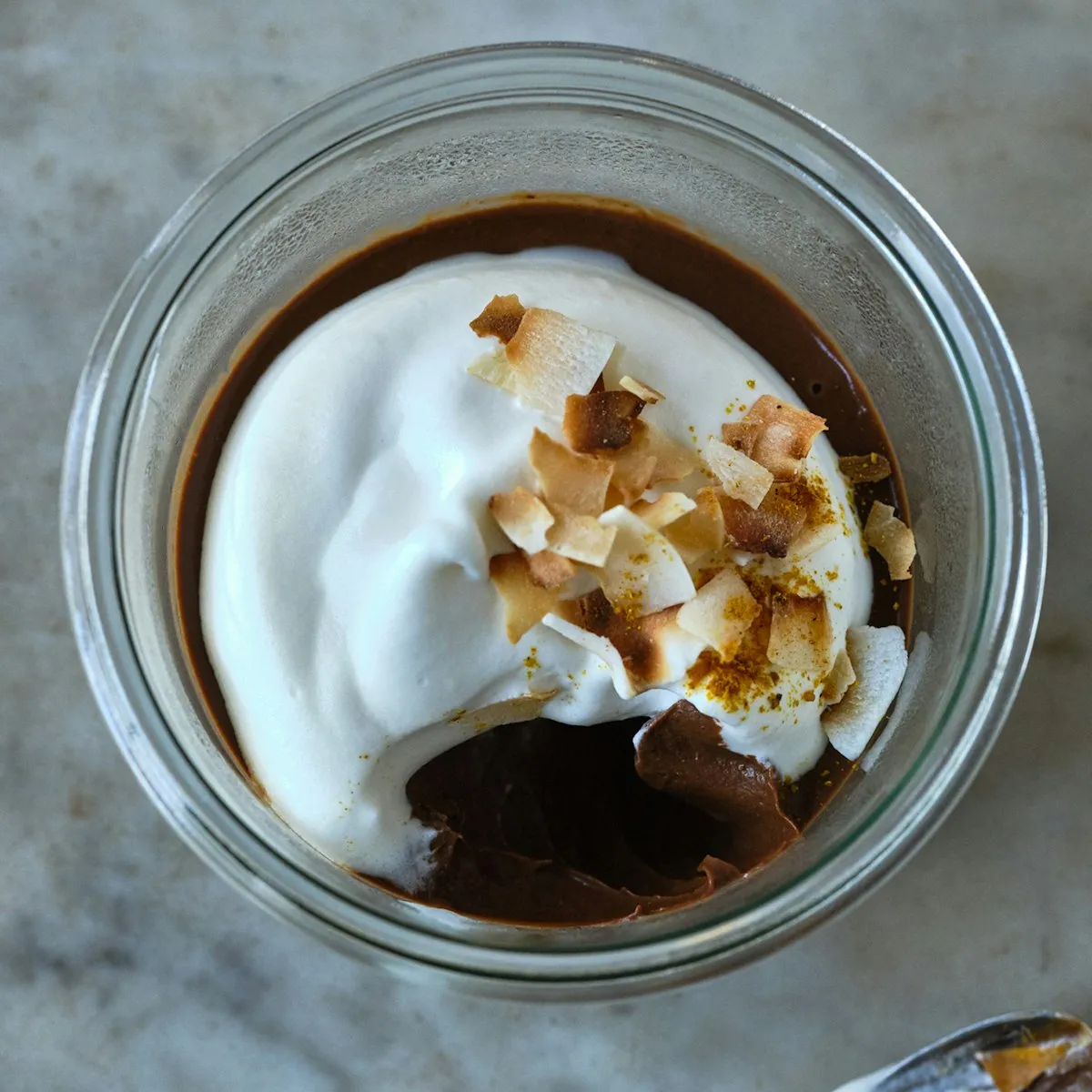 Coconut Chocolate Pudding