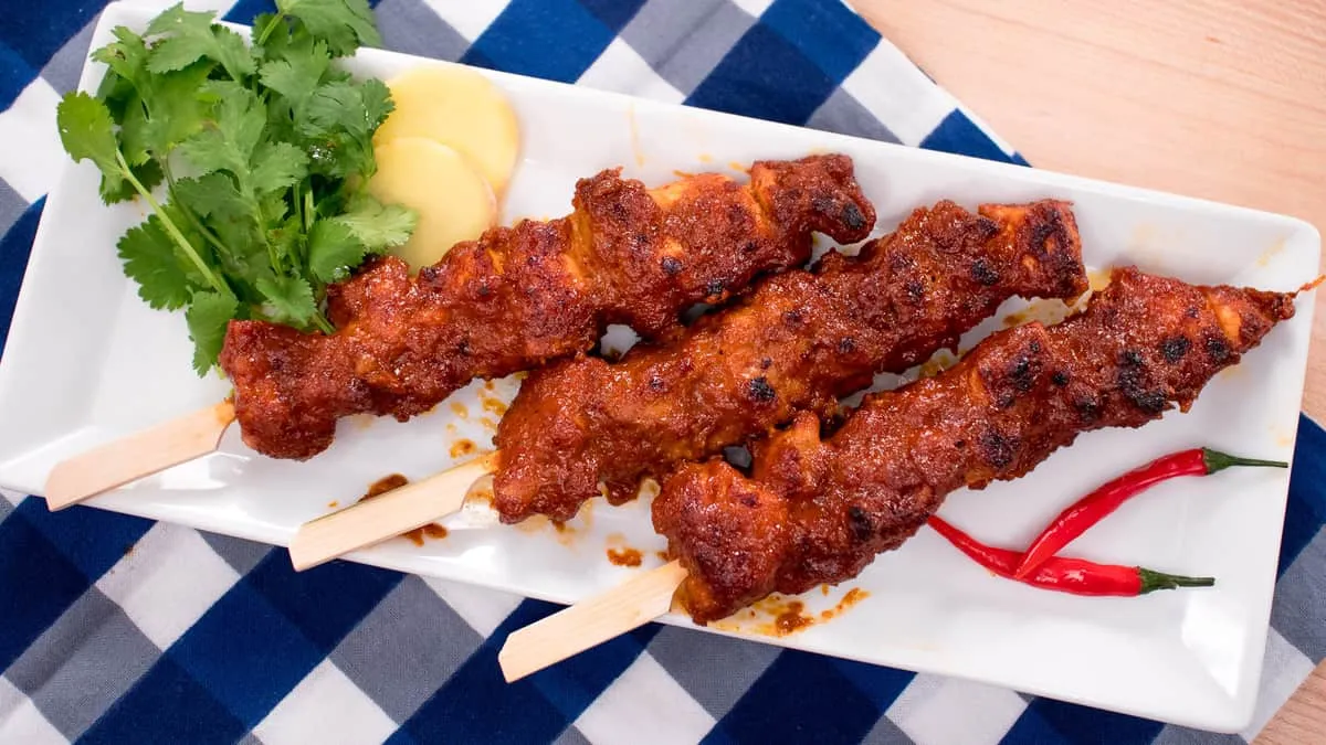 Coconut Milk BBQ Chicken ไก่กอและ