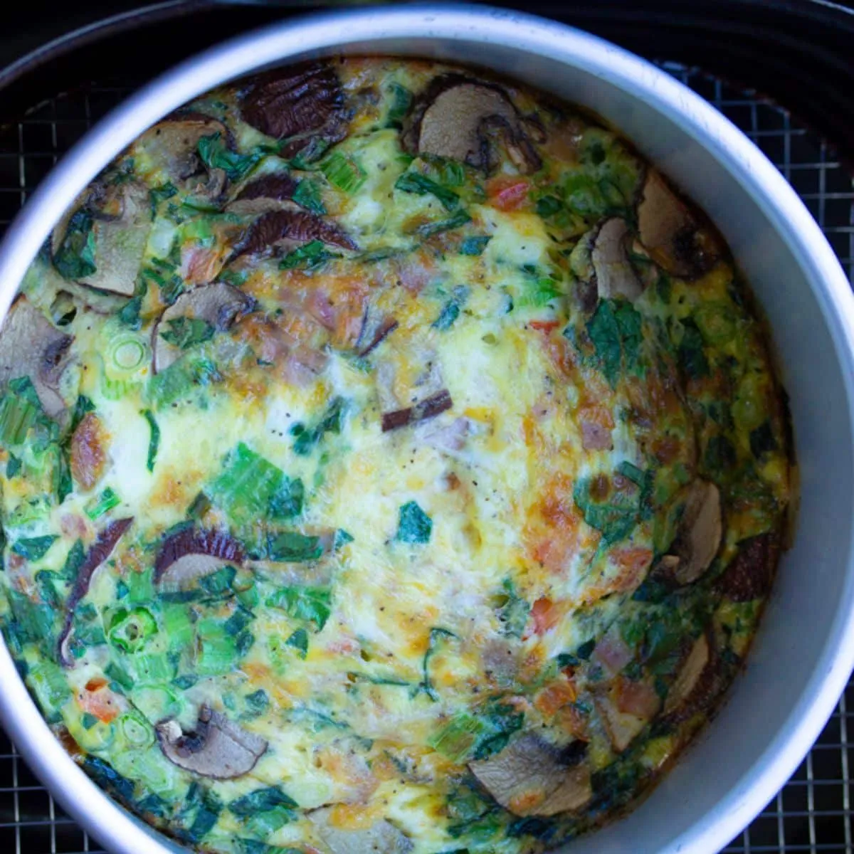 Air Fryer Egg Frittata
