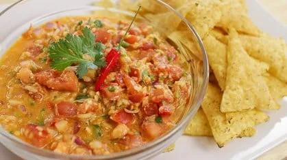 Coconut Tomato Dip