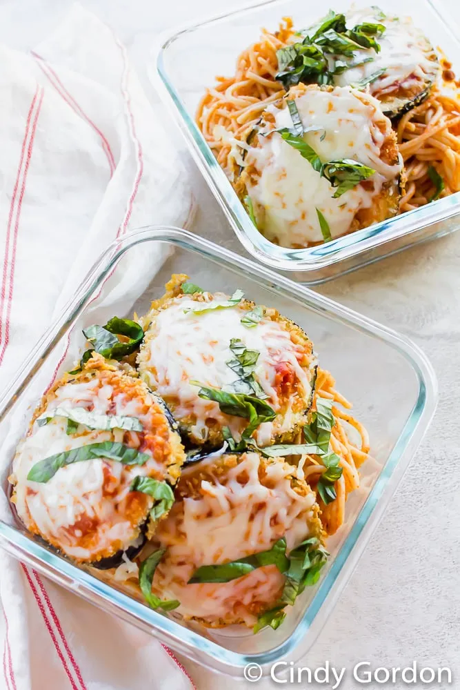 Air Fryer Eggplant Parmesan