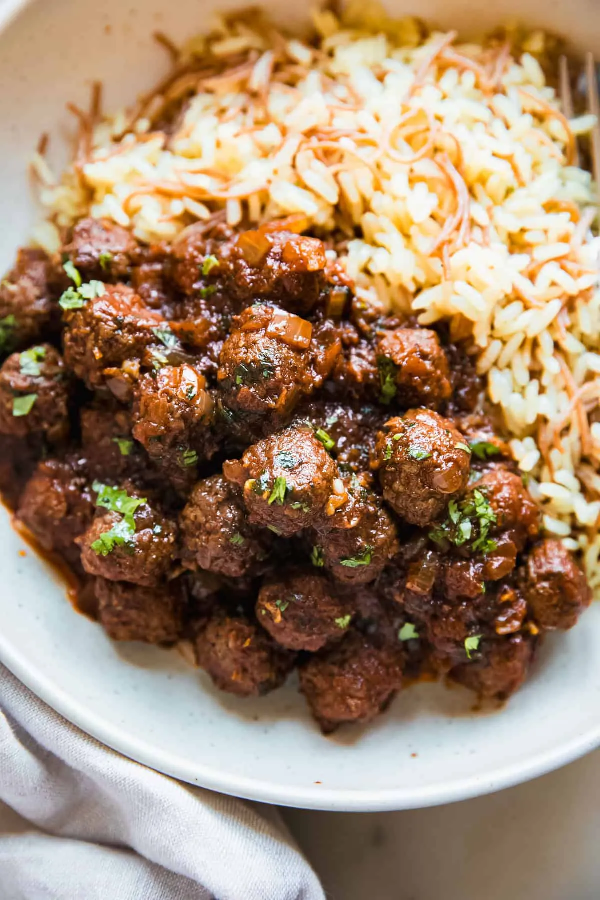 Comforting Mini Meatball Stew