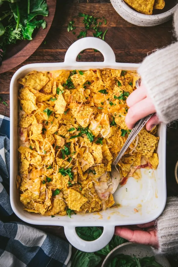 Cool Ranch Dorito Chicken Casserole