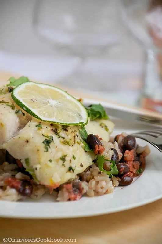 Costa Rican Style Roast Fish