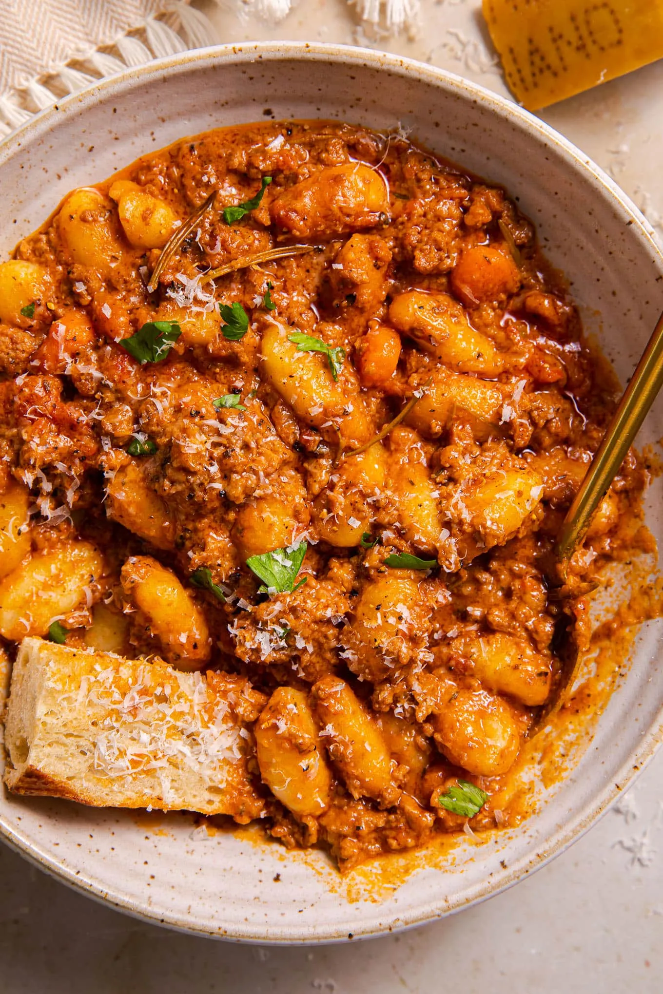 Cozy Gnocchi Bolognese