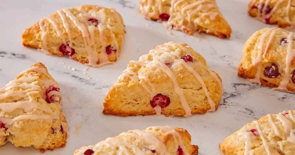 Cranberry Orange Scones