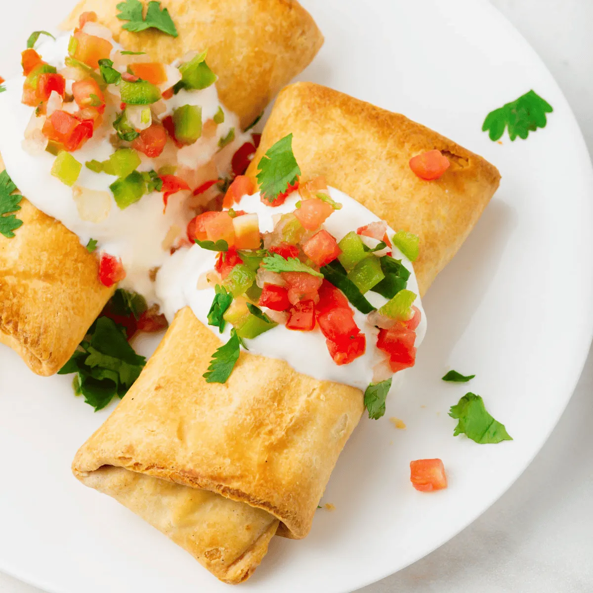 Air Fryer Frozen Chimichanga