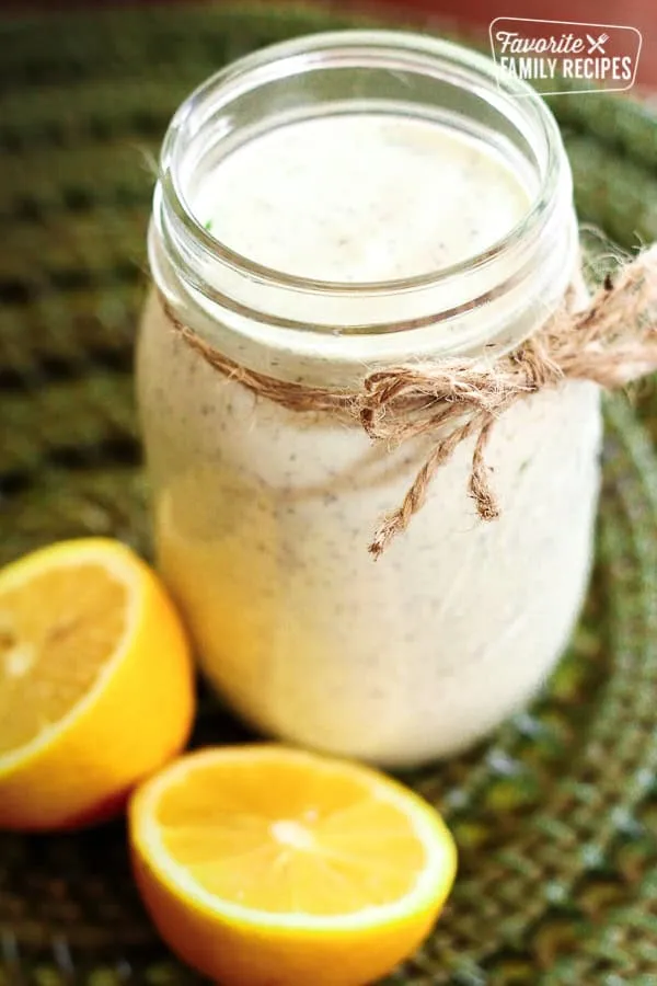 Creamy Basil Dressing