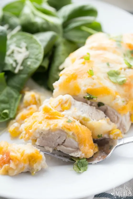 Creamy Fiesta Chicken Bake