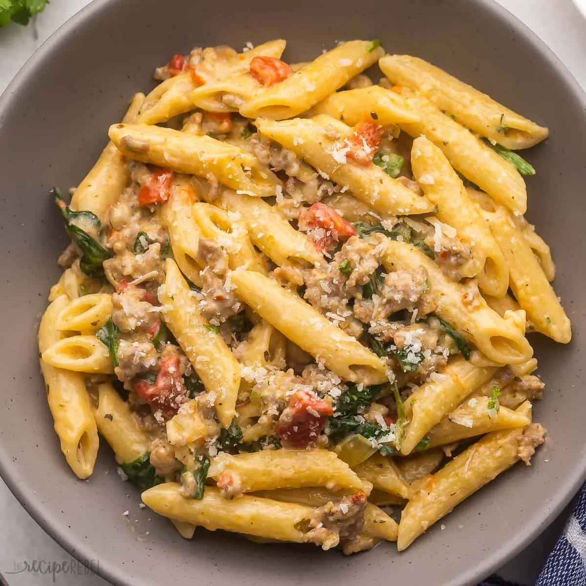 Creamy Italian Sausage Pasta