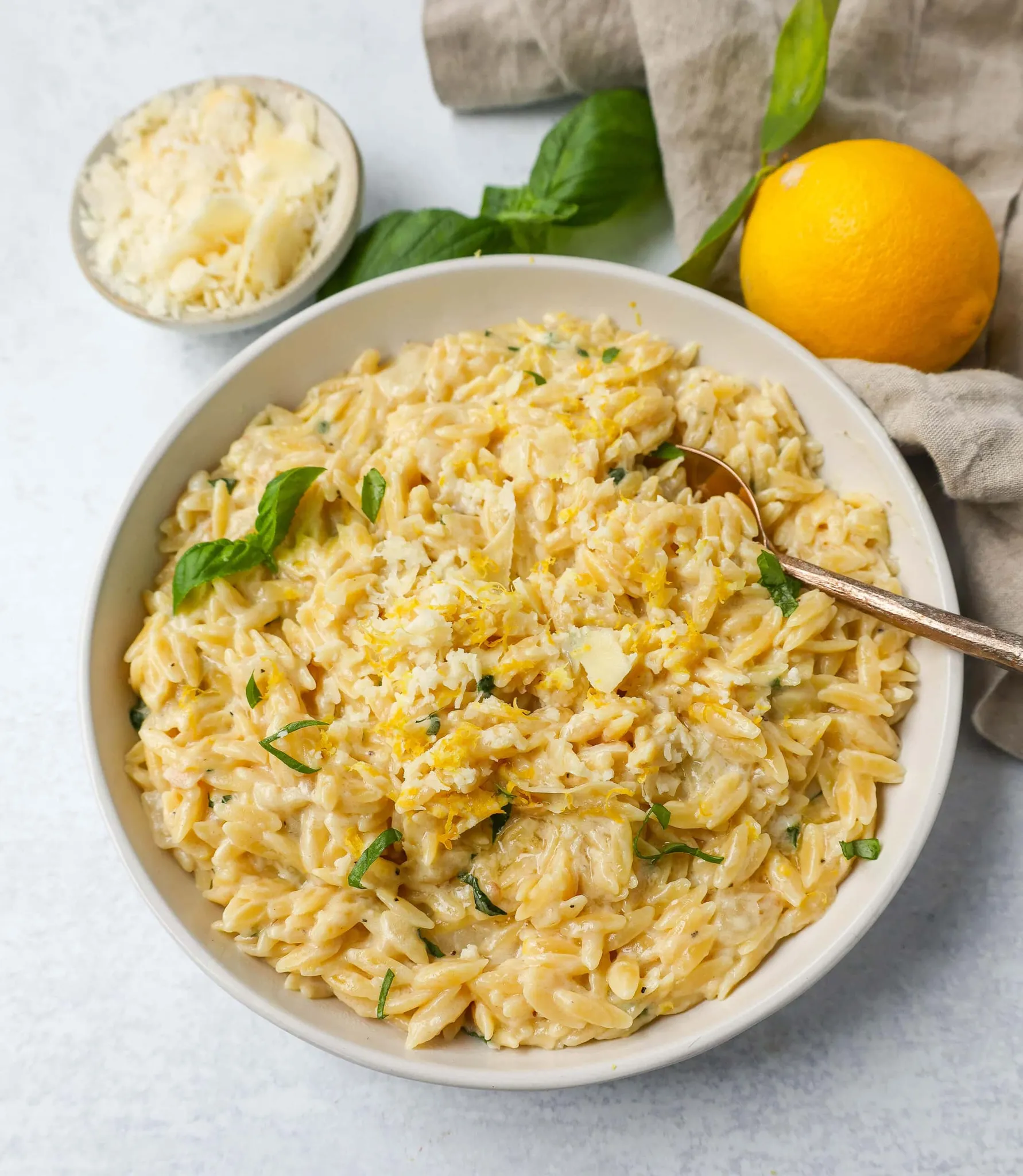 Creamy Lemon Orzo