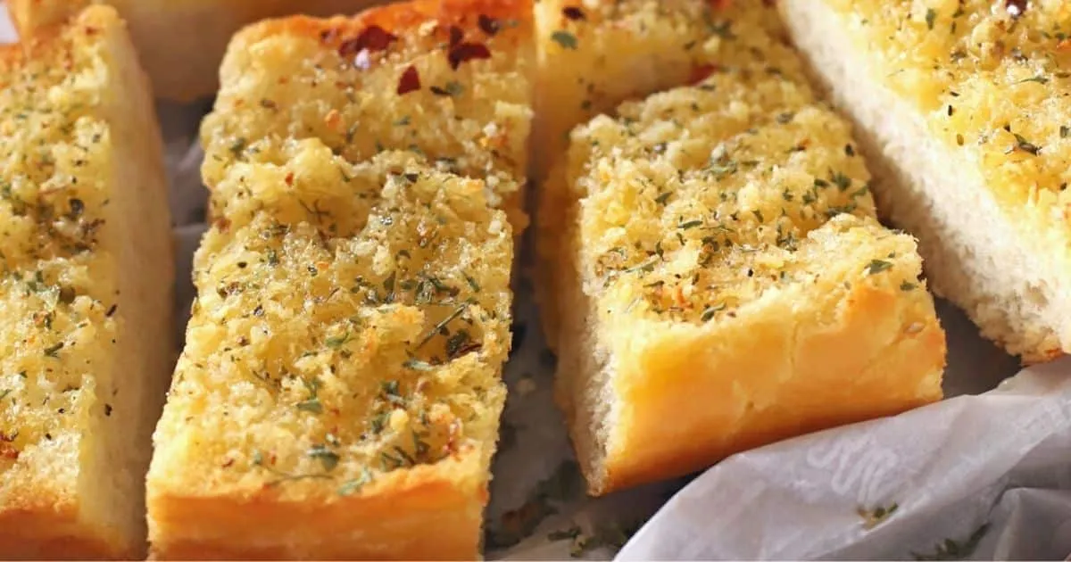Air Fryer Garlic Bread