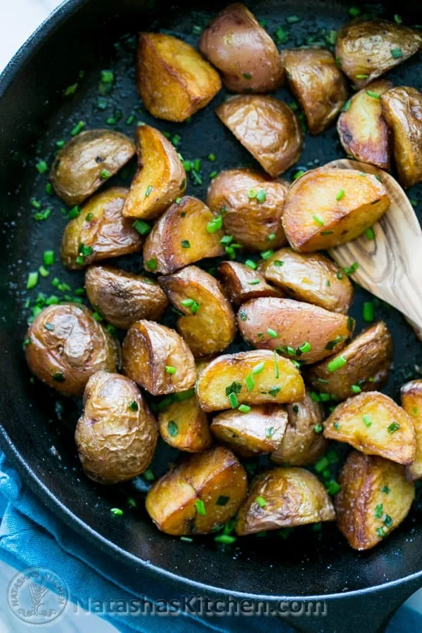 Crisp Sautéed Red Potatoes Recipe