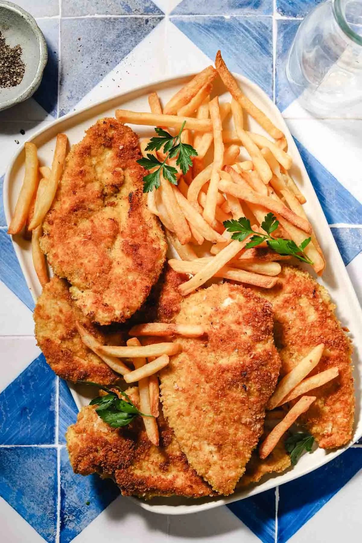 Crispy Breaded Chicken Escalope