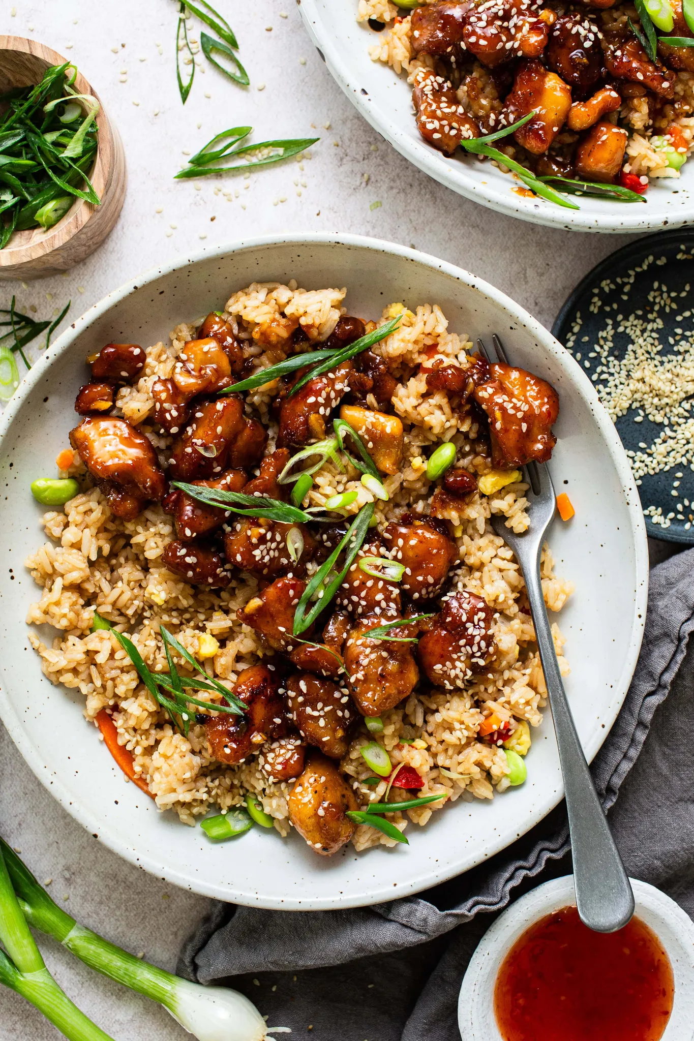Crispy Honey Garlic Chicken