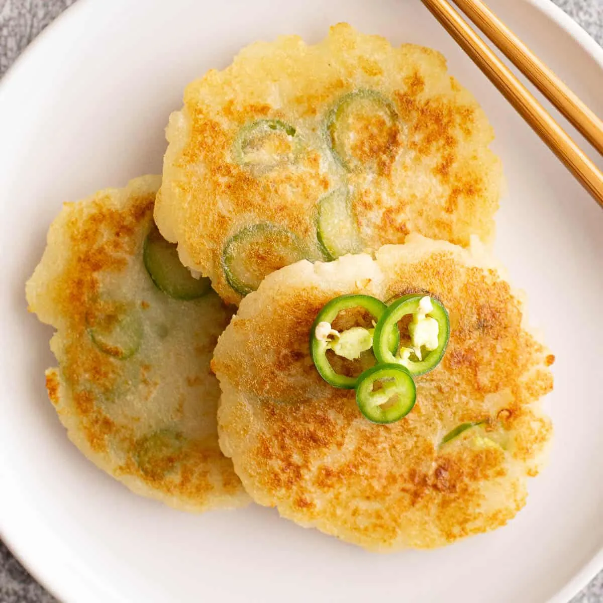 Crispy Korean Potato Pancakes - Gamja Jeon
