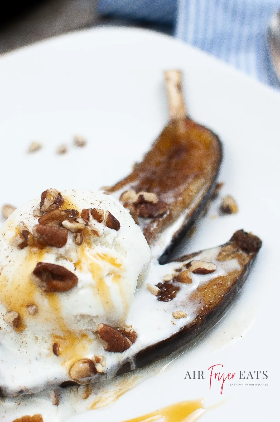 Air Fryer Glazed Bananas