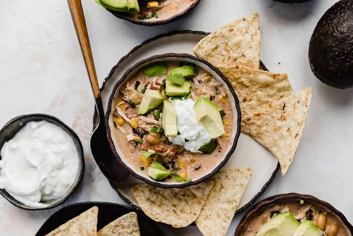 Crock Pot Cream Cheese Chicken Chili