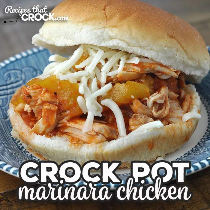Crock Pot Marinara Chicken