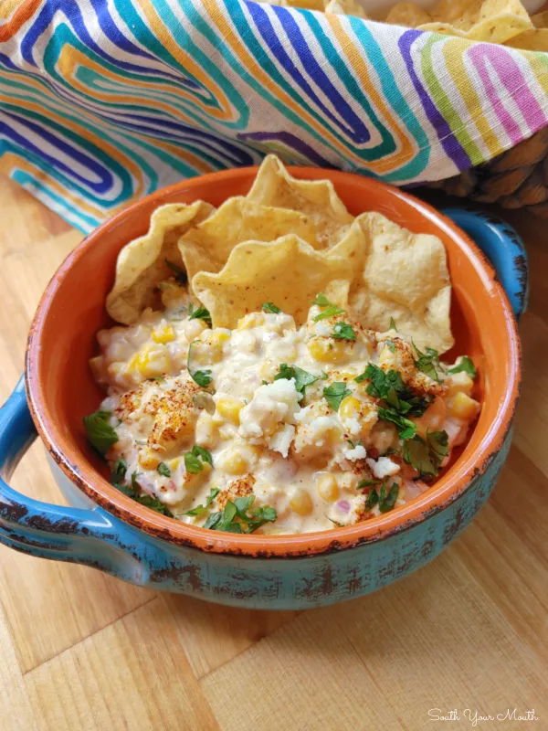 Crock Pot Mexican Street Corn Dip