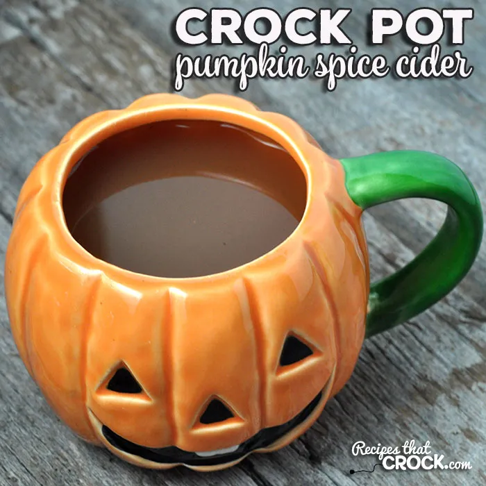 Crock Pot Pumpkin Spice Cider