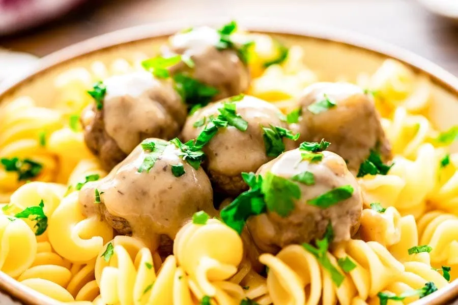 Crockpot Swedish Meatballs