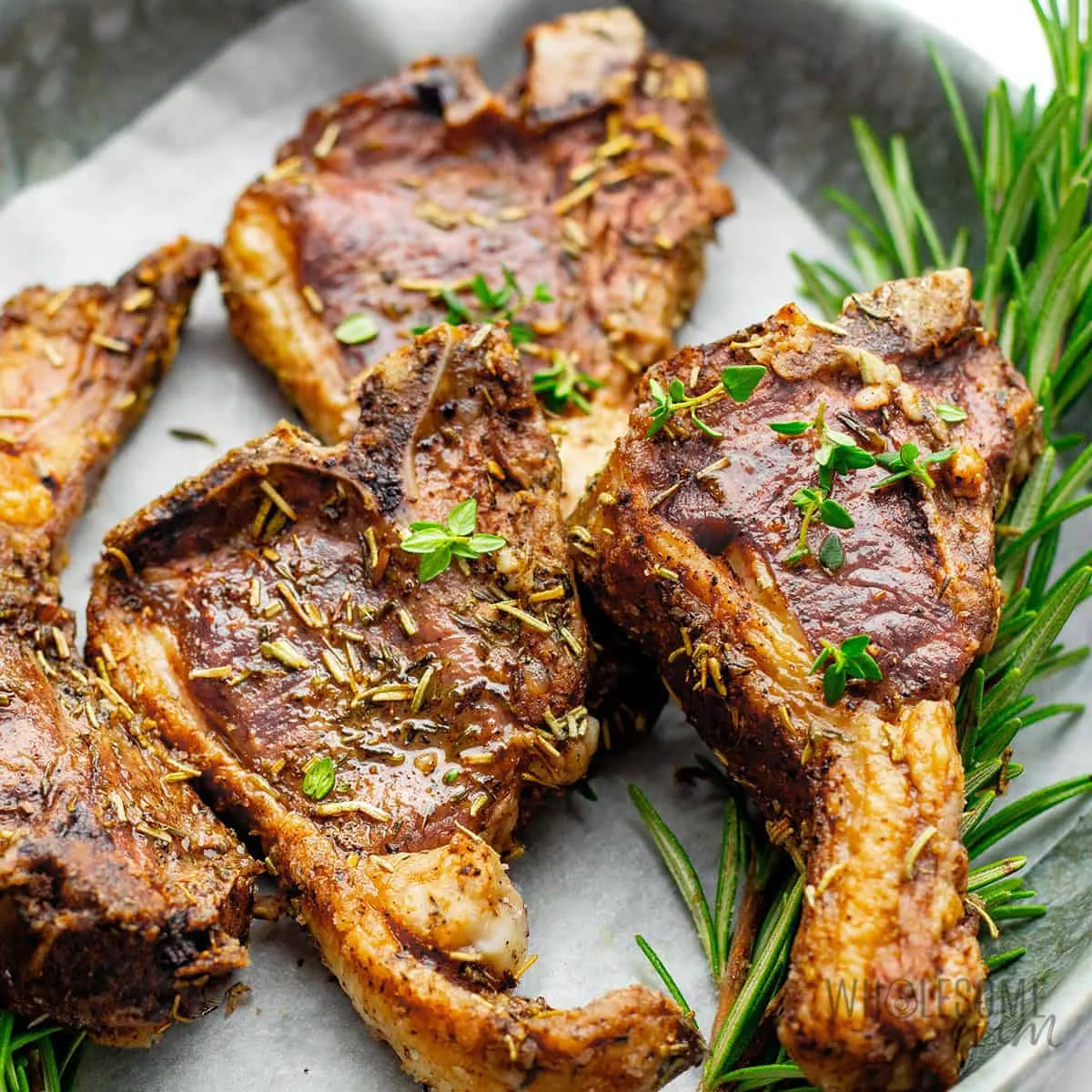 Air Fryer Lamb Chops