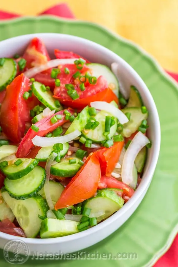 Cucumber and Tomato Salad