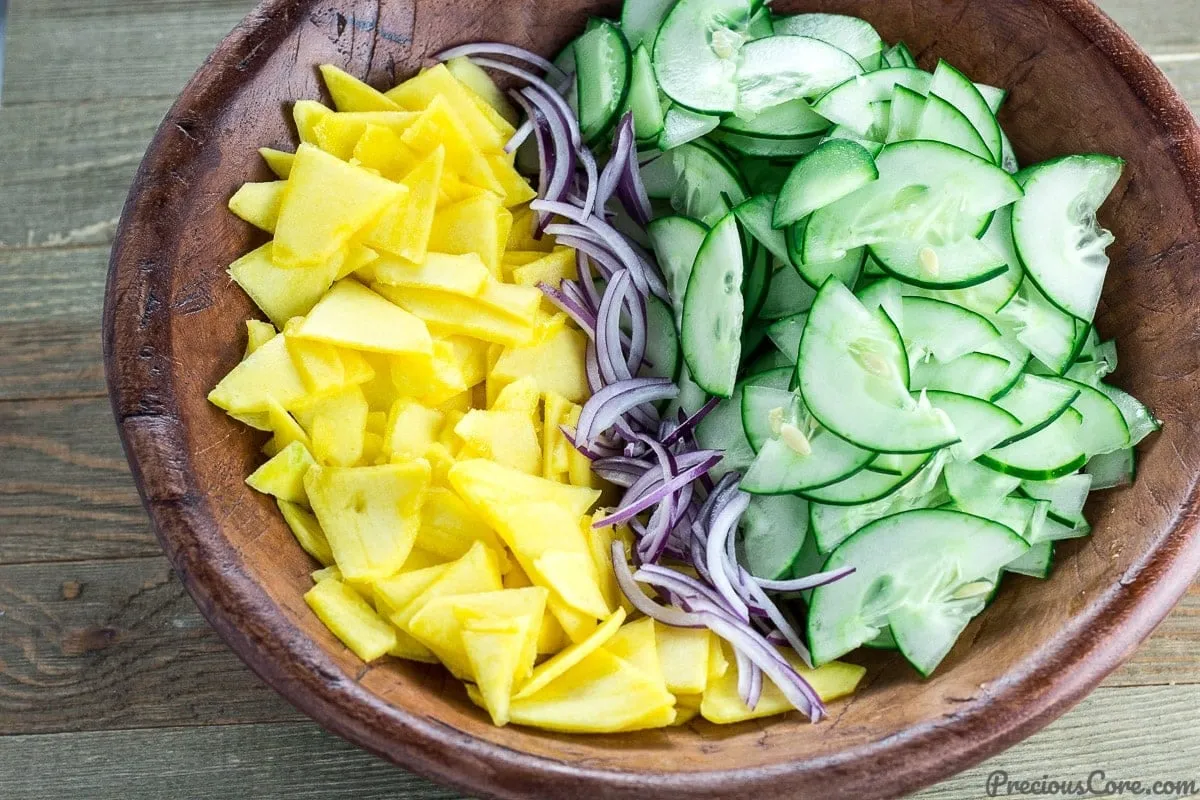 Cucumber Mango Salad
