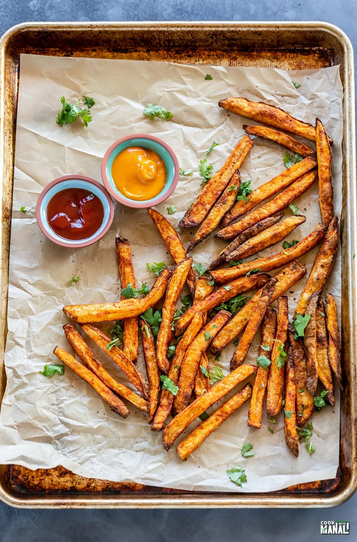 Air Fryer Masala Fries