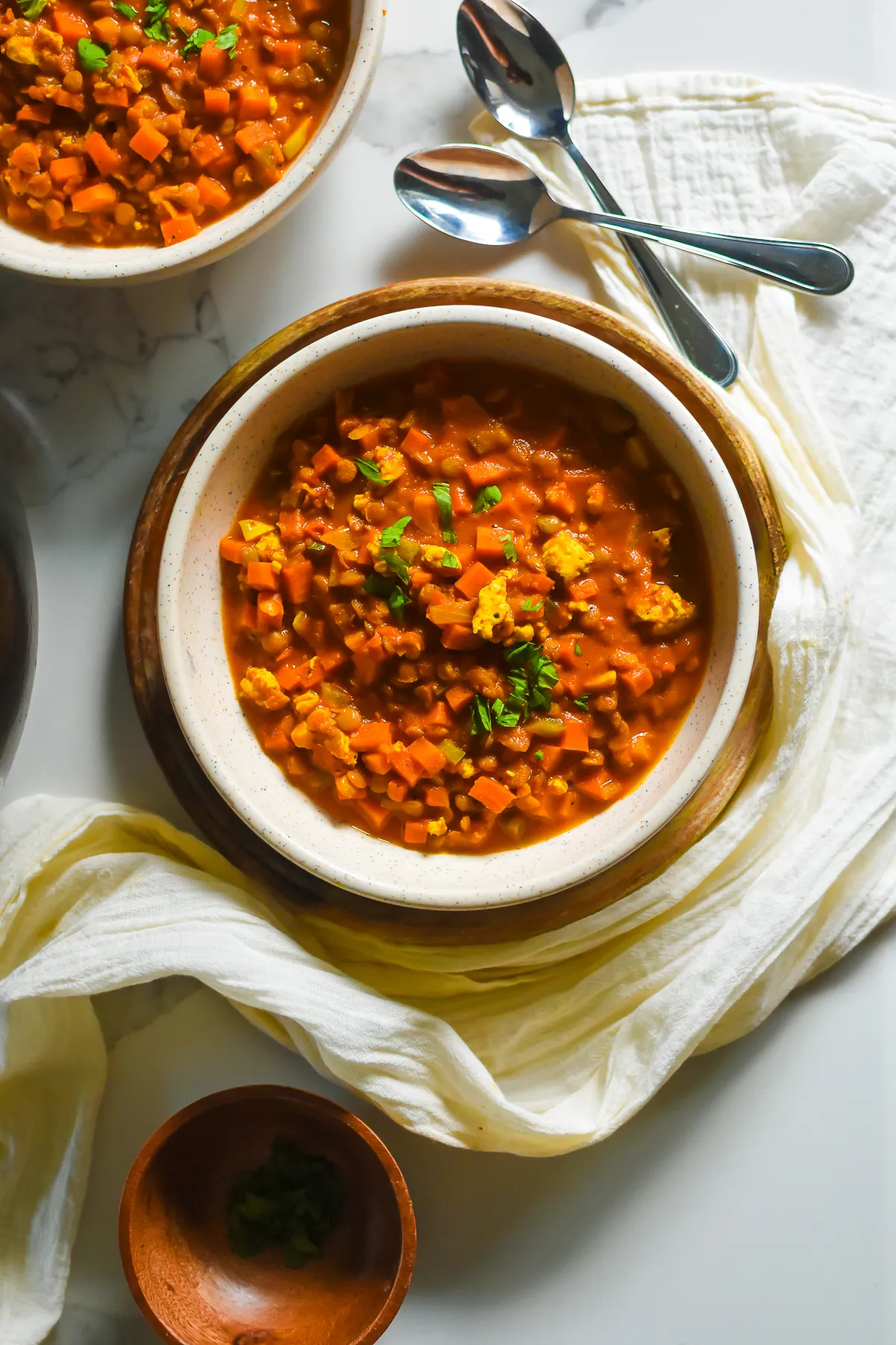 Curry Chicken Lentil Stew