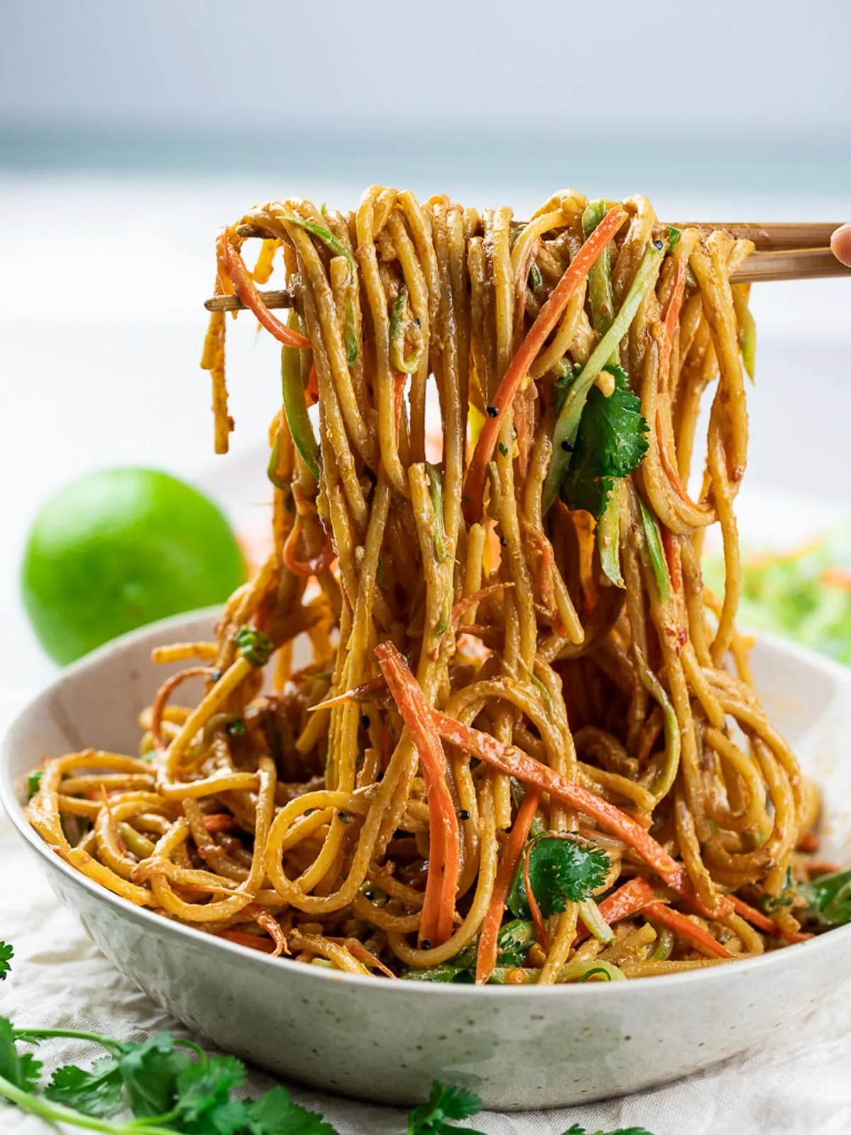 15 Minute Thai Peanut Noodles