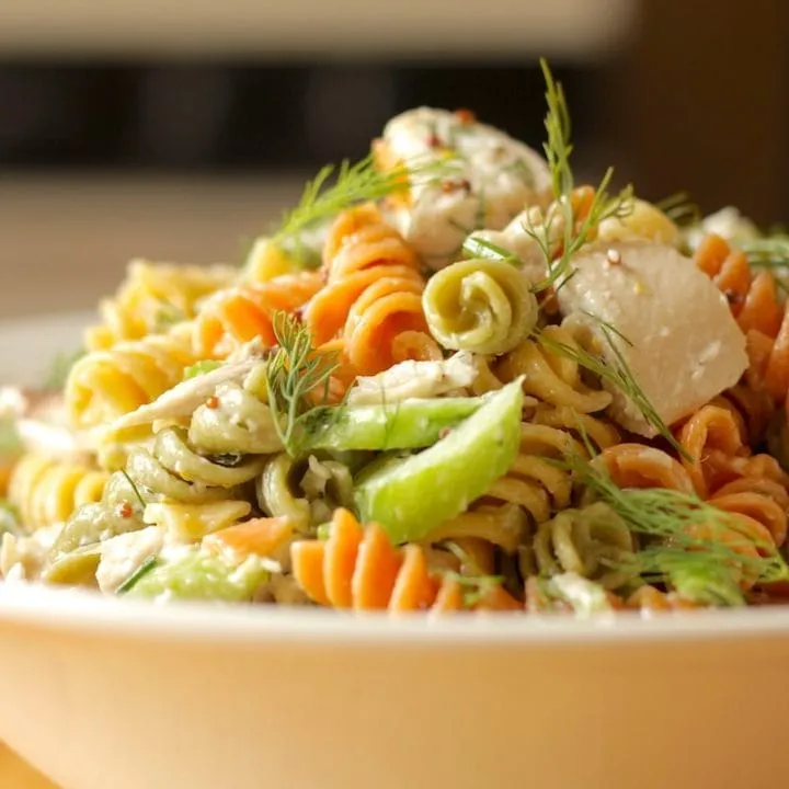 Dill Chicken Pasta Salad