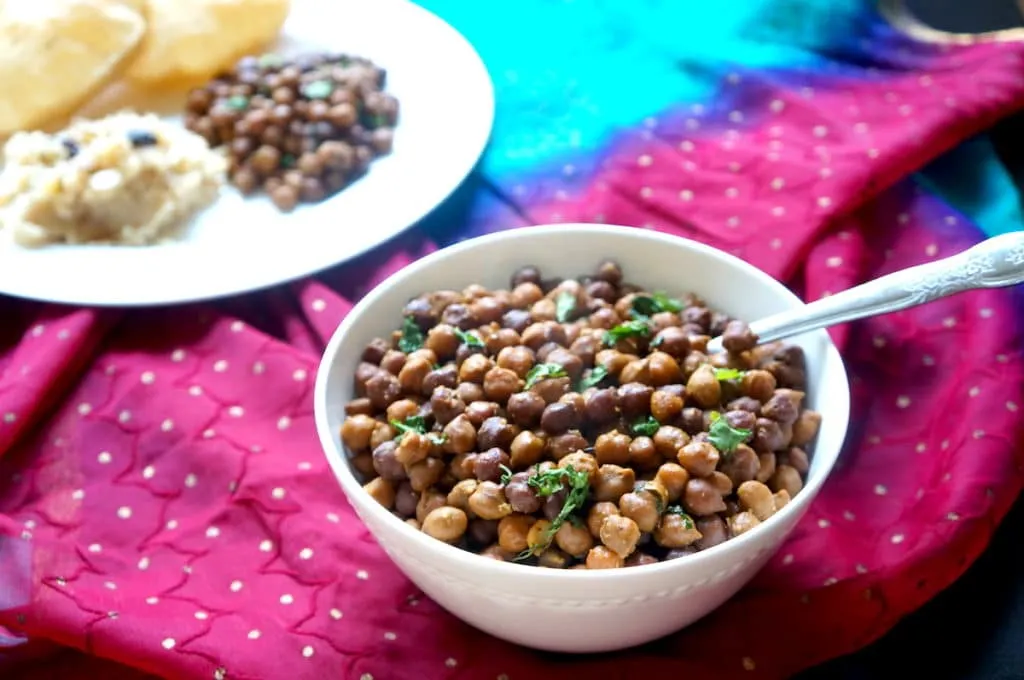 Dry Kala Chana Recipe
