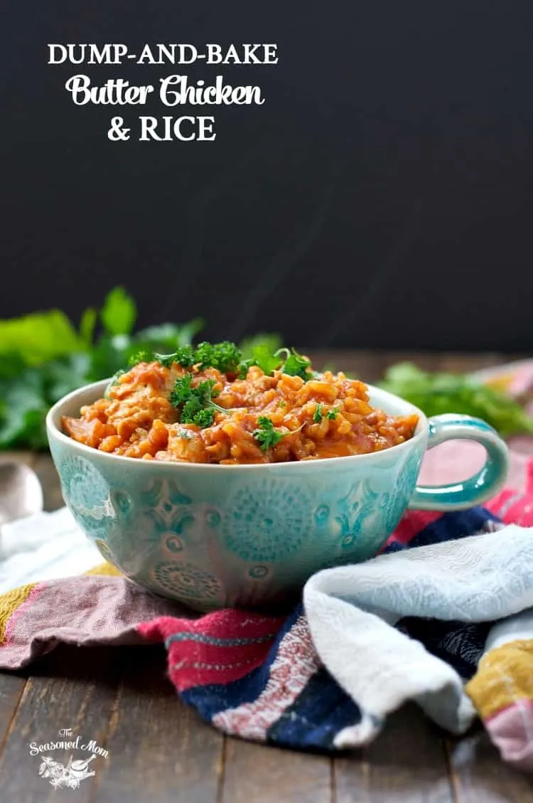 Dump-and-Bake Butter Chicken and Rice