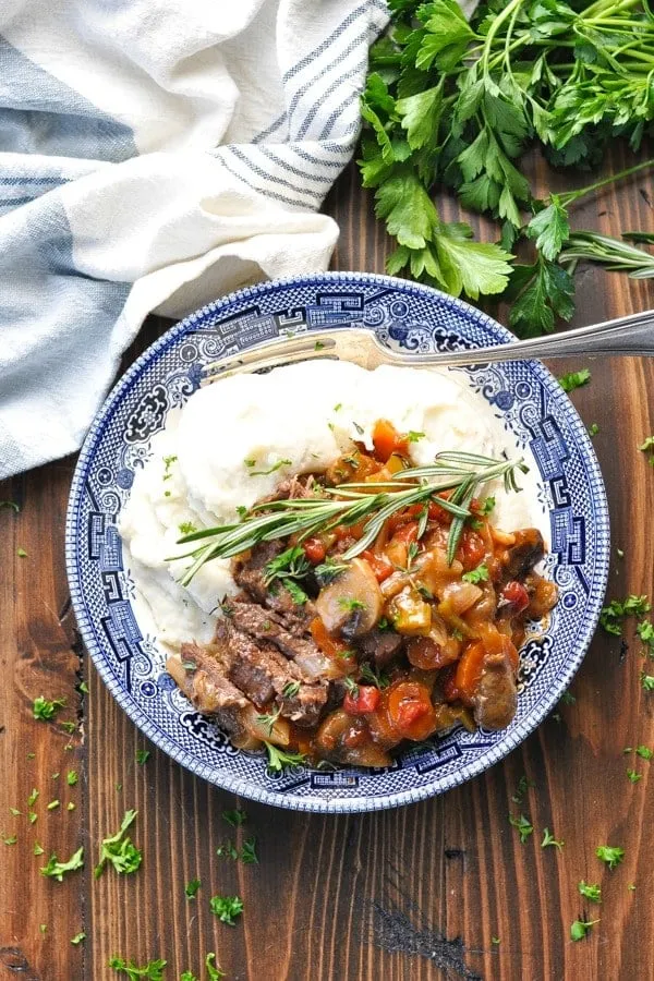 Dump-and-Bake Swiss Steak