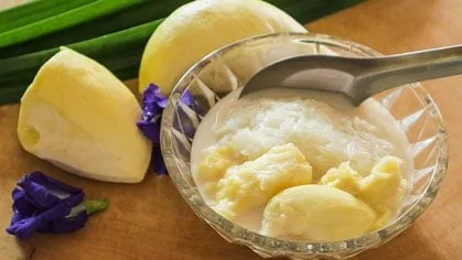 Durian and Sticky Rice ข้าวเหนียวทุเรียน