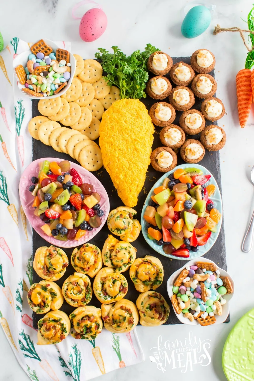 Easter Appetizer Snack Board