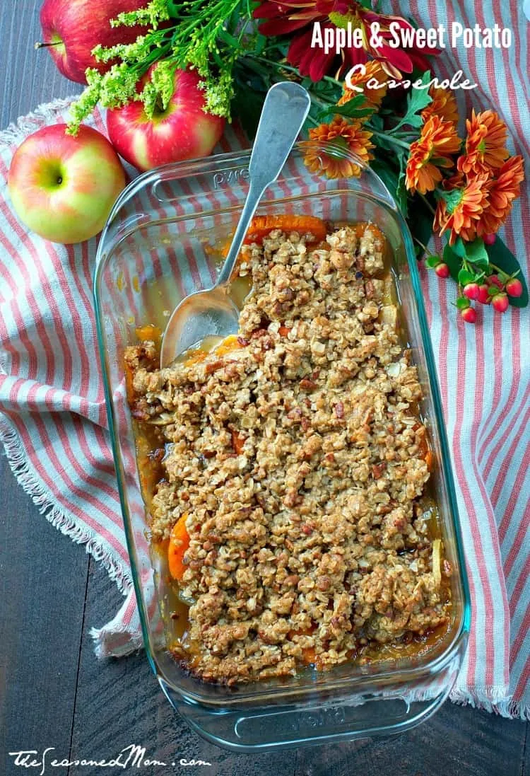 Easy Apple and Sweet Potato Casserole