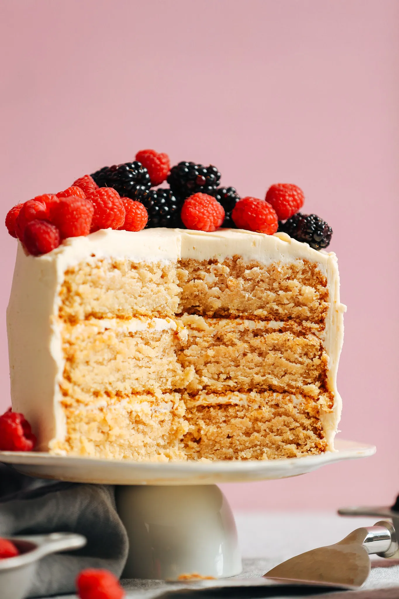 1-Bowl Vegan Gluten-Free Vanilla Cake