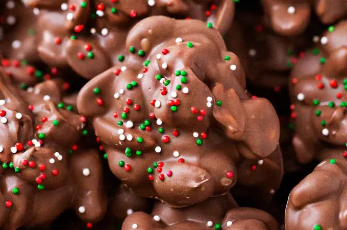Easy Christmas Crockpot Candy