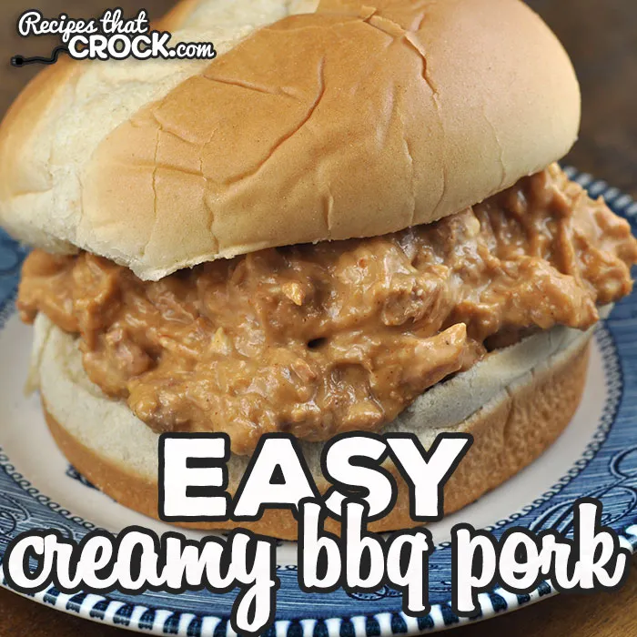 Easy Creamy BBQ Pork
