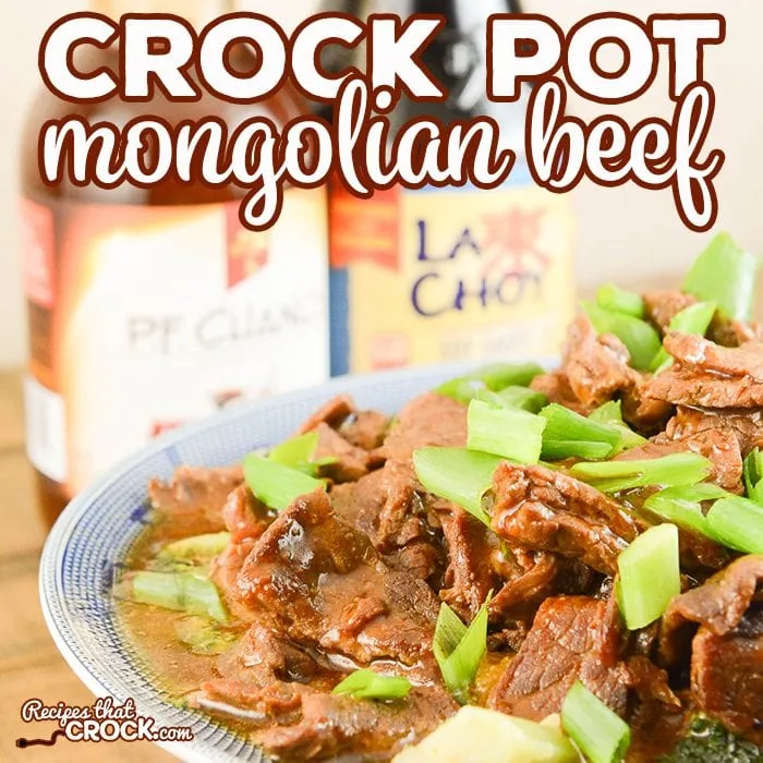 Easy Crock Pot Mongolian Beef Recipe