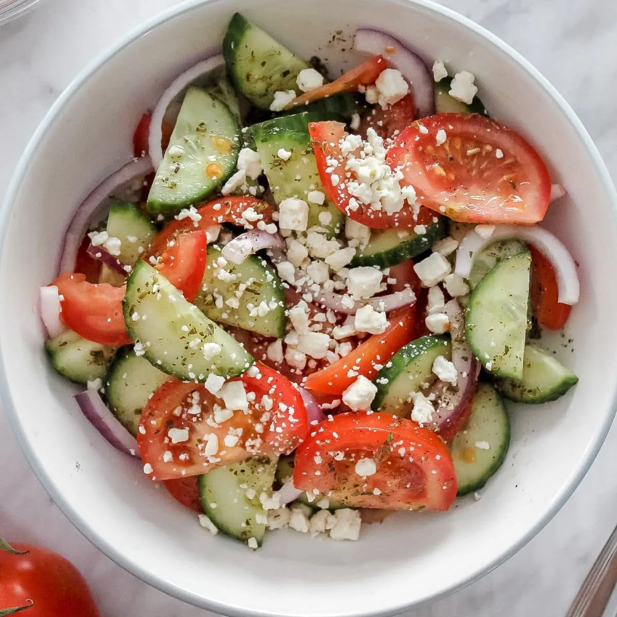 Easy Greek Salad Recipe
