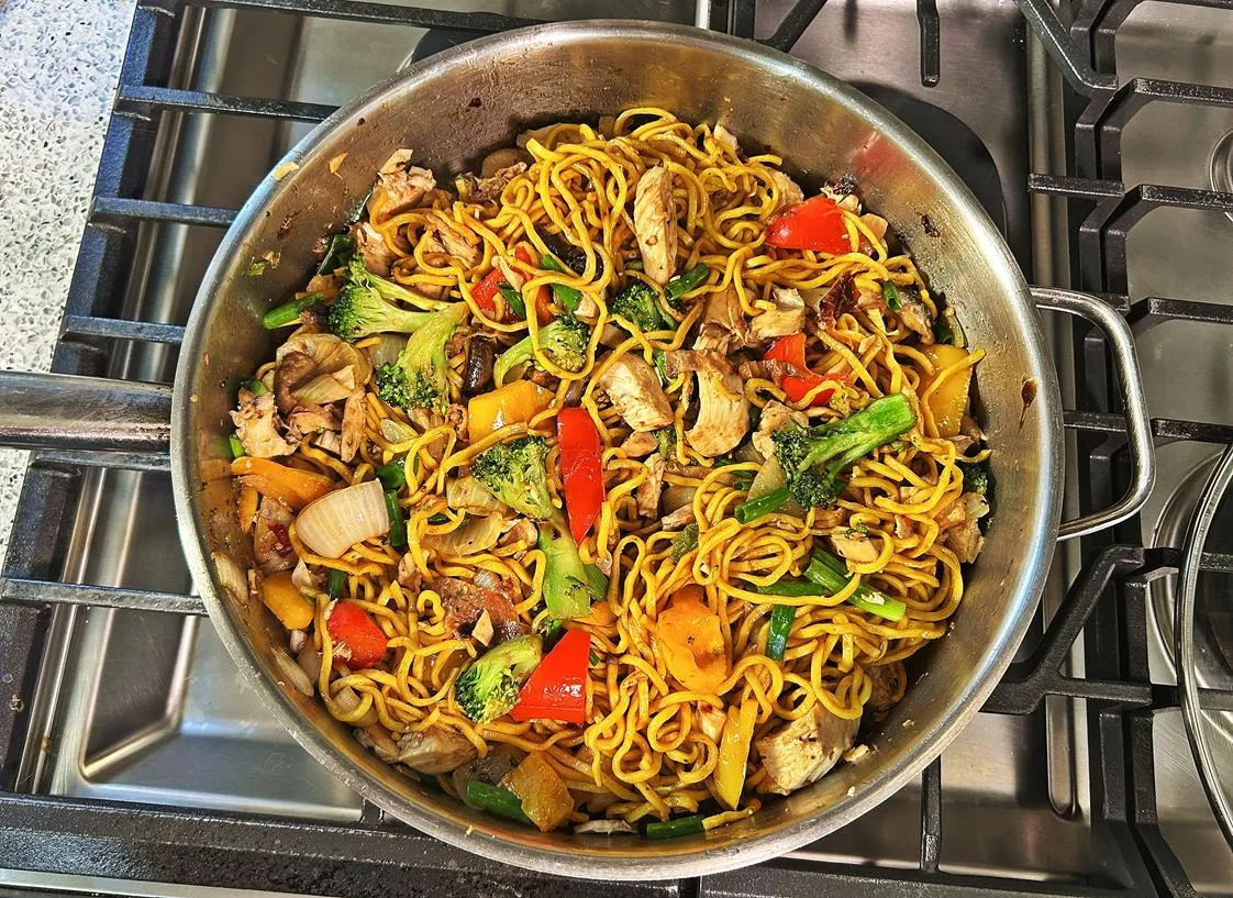 Easy Hoisin Noodles With Chicken — Caribbean-Chinese Stir-Fry Inspiration