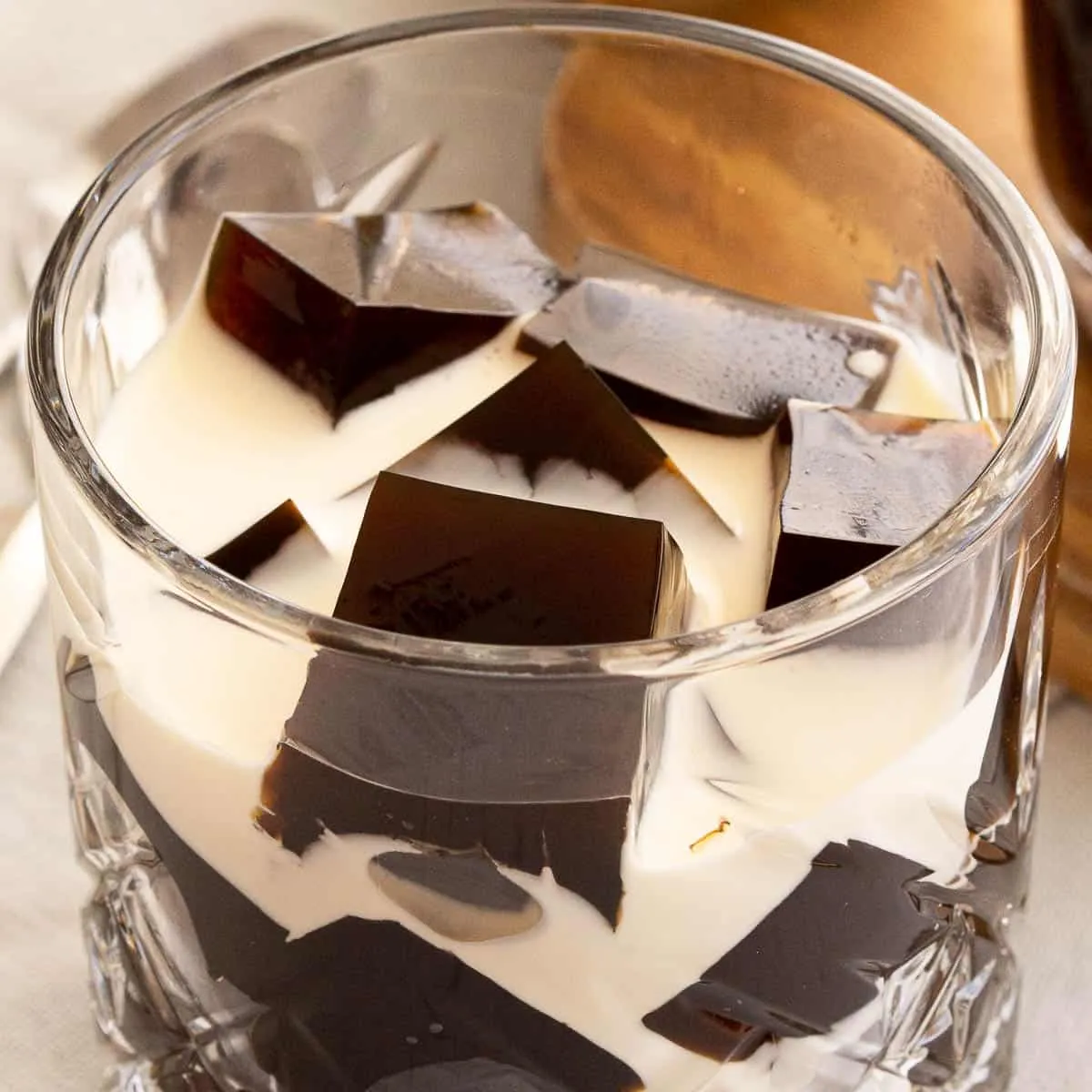 Easy Japanese Coffee Jelly
