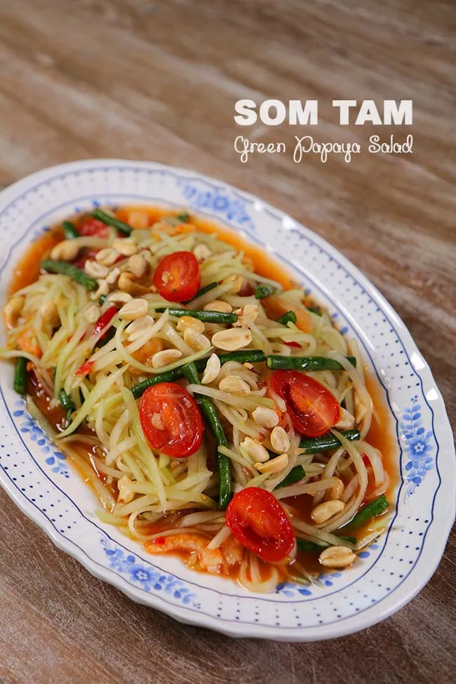 Easy Papaya Salad