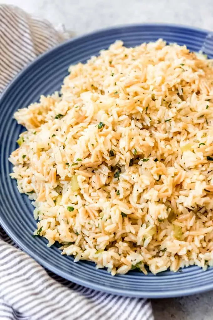 Easy Rice Pilaf Orzo