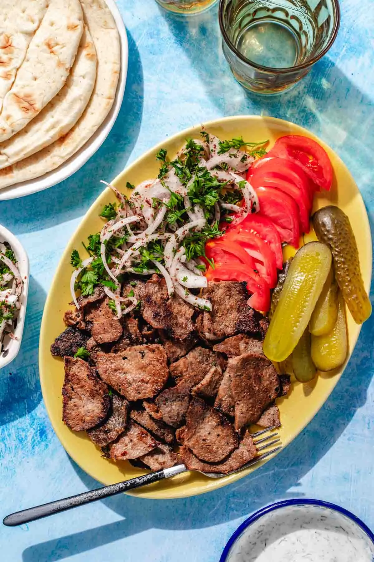 Easy Skillet Doner Kebab